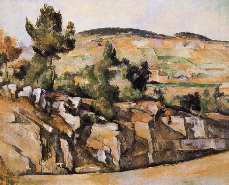 Paul Cezanne Provence mountain china oil painting image
